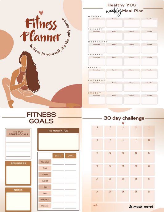 Free Fitness Planner